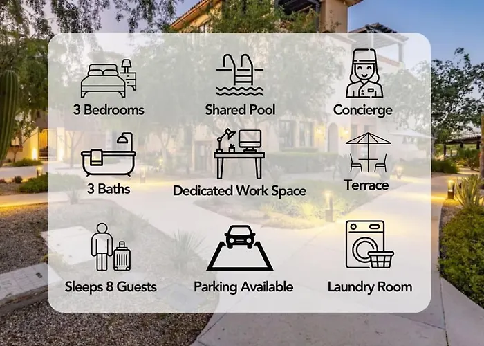 Deluxe Ground Floor 3 Bedroom Sleeps 8 With Amenities Сasa de vacaciones